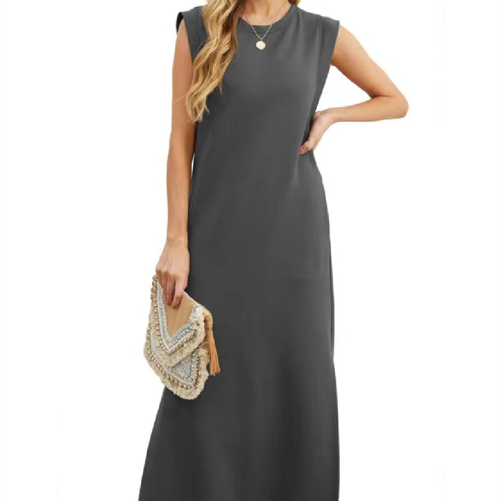 Triplechic™ Women's Loose, Split, Wrinkle-Free Long Sleeve Dress