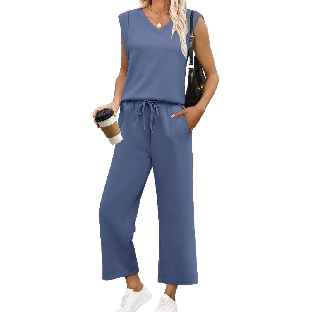 Triplechic™ Zweiteiliges Set mit weiten, verkürzten Hosen