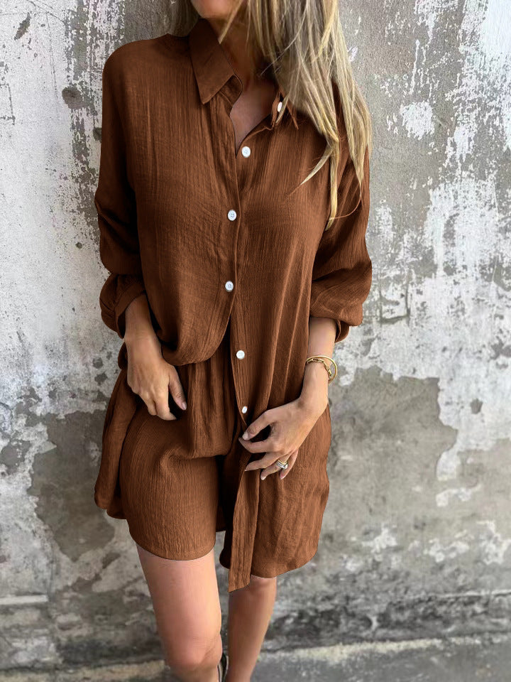 Triplechic™ Schickes Komfort-Set aus Bluse und Shorts