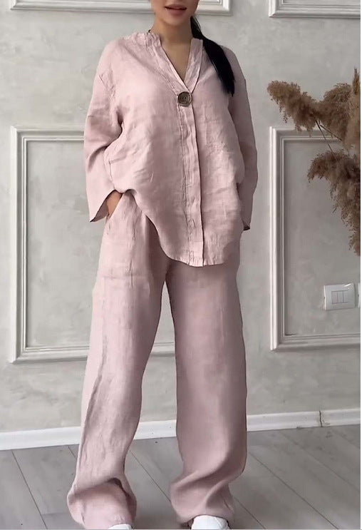 Triplechic™ Linen Blend Casual Suit