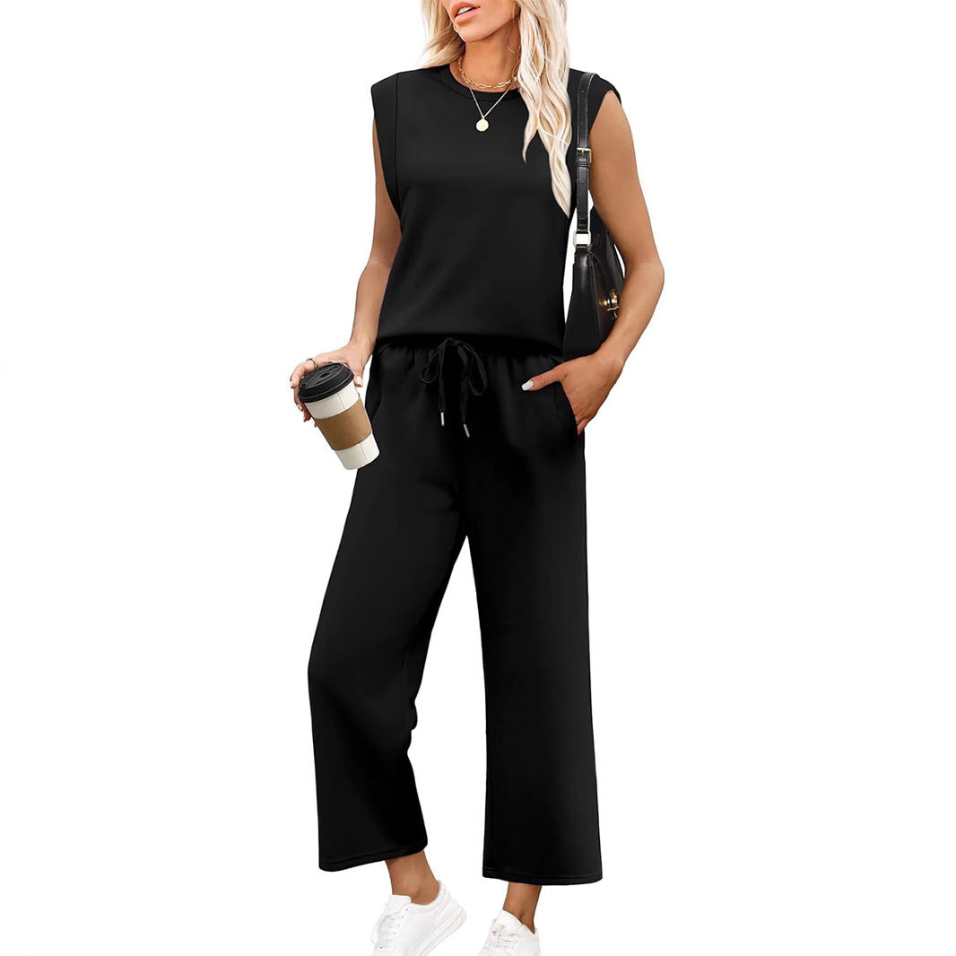 Triplechic™ Zweiteiliges Set mit weiten, verkürzten Hosen