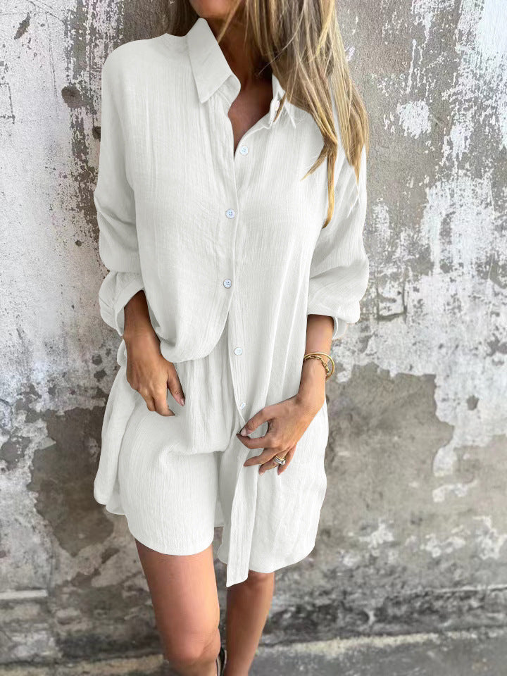 Triplechic™ Schickes Komfort-Set aus Bluse und Shorts