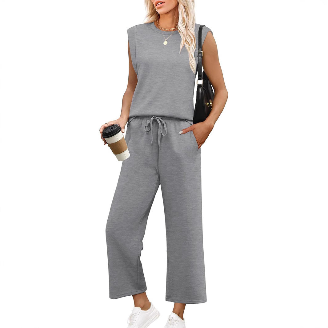 Triplechic™ Zweiteiliges Set mit weiten, verkürzten Hosen