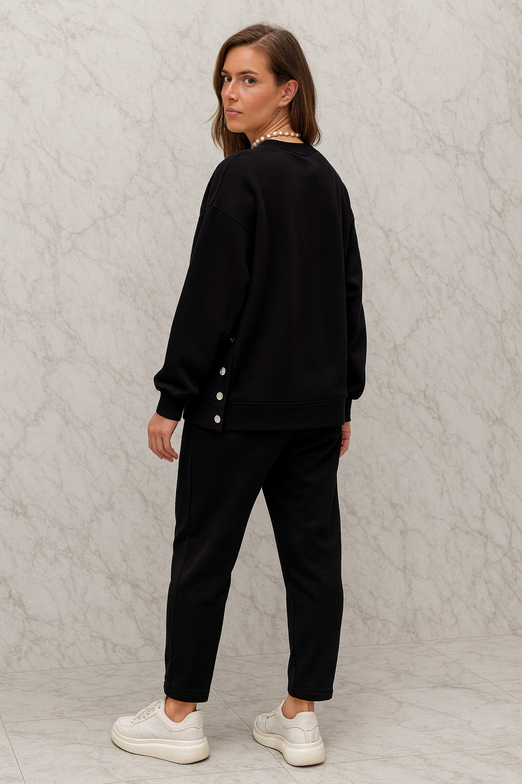 Triplechic™ MetalEase Buttoned Lounge Set