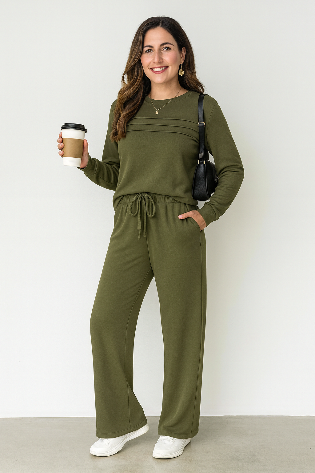 Triplechic™ Luxe Lounge Wide-Leg Set