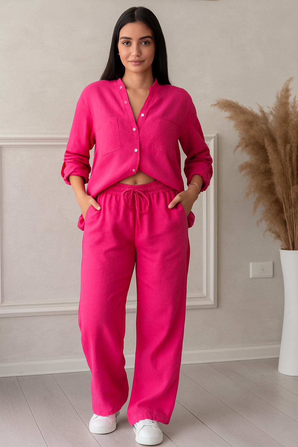 Triplechic™ Wide-Leg Elegance Set