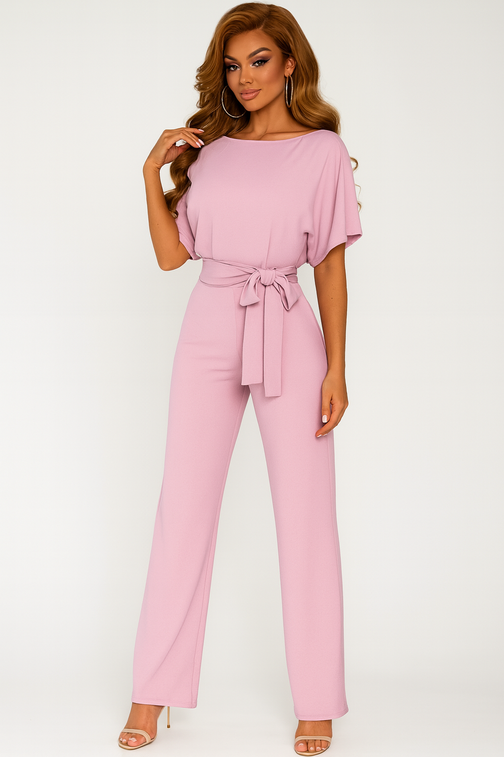 Triplechic™ Everyday Tie-Waist Jumpsuit