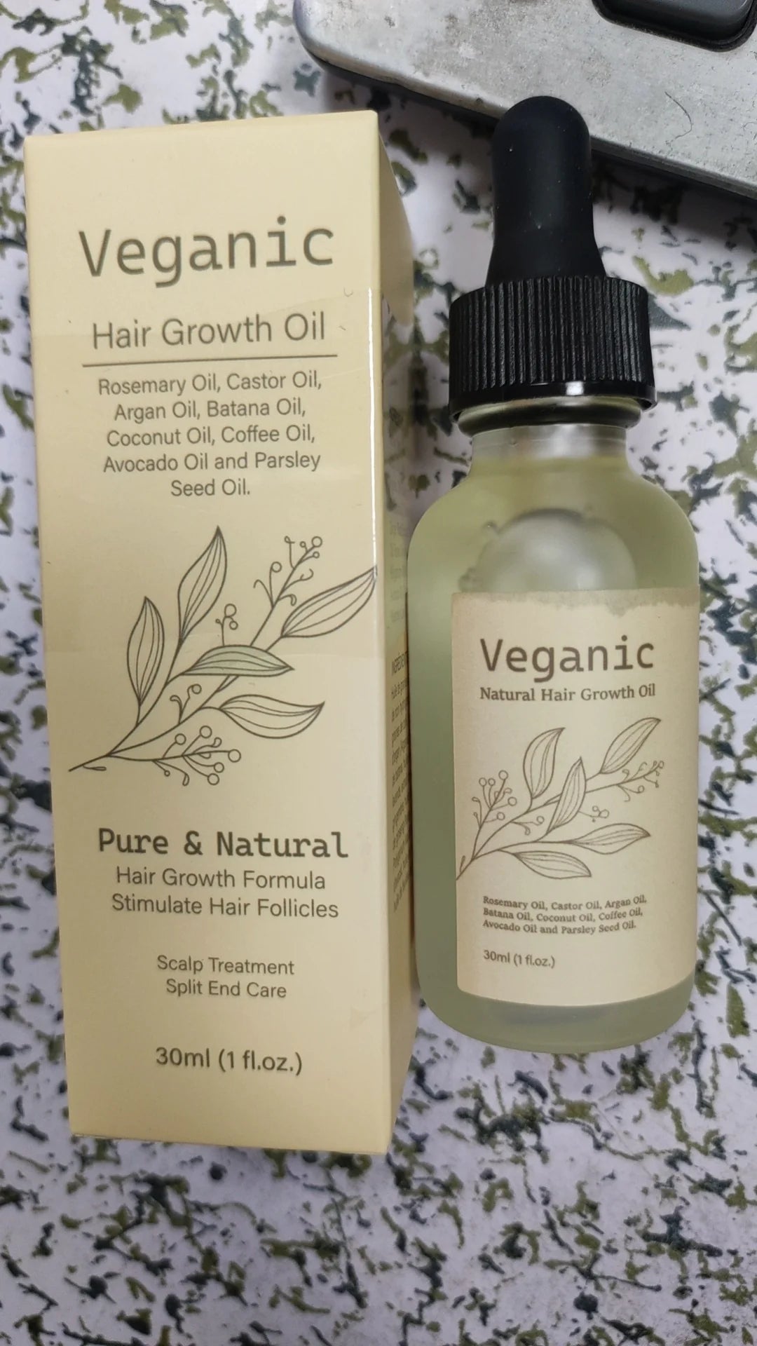 Triplechic™ Vegan Natural Hair Growth Oil