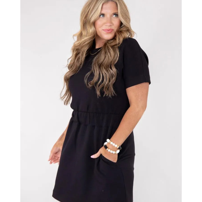 Triplechic™ T-Shirt-Kleid mit Raffung