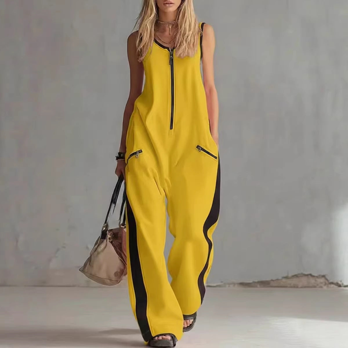 Triplechic™ ZipEase Wide Jumpsuit