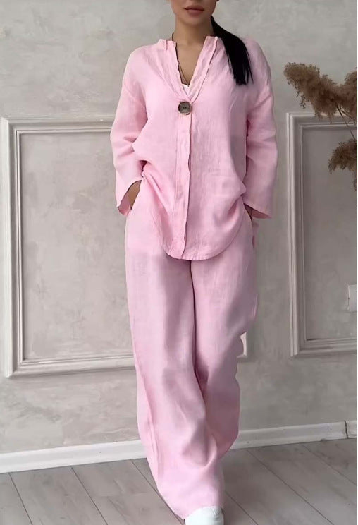 Triplechic™ Linen Blend Casual Suit