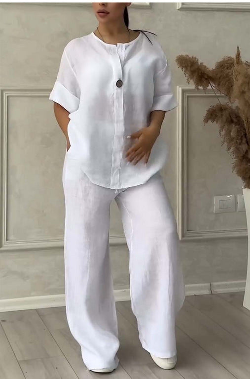 Triplechic™ Linen Blend Casual Suit