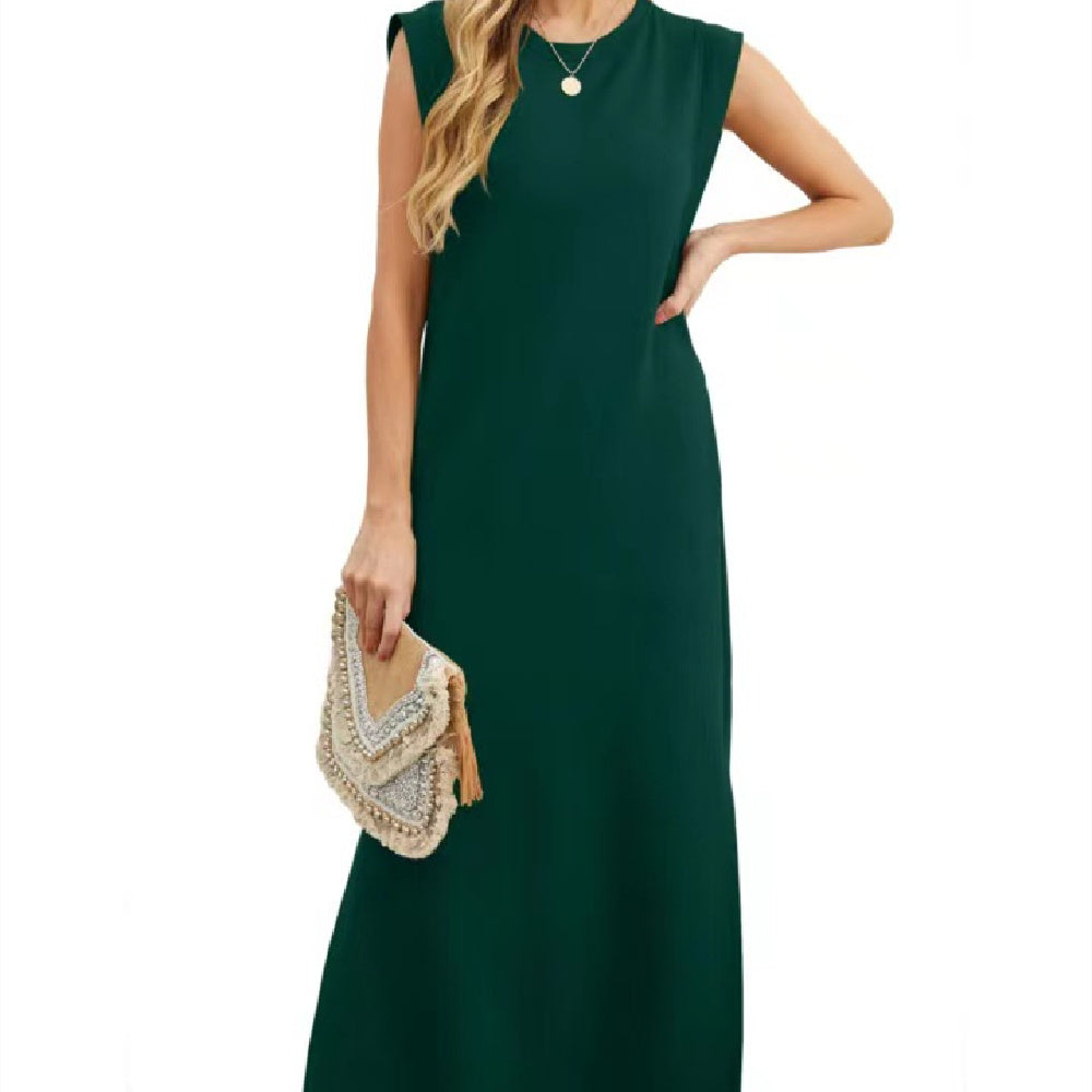 Triplechic™ Women's Loose, Split, Wrinkle-Free Long Sleeve Dress