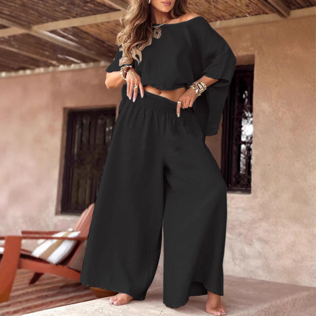 Triplechic™ Off-Shoulder Relax Set
