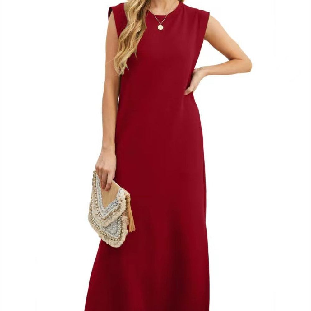 Triplechic™ Women's Loose, Split, Wrinkle-Free Long Sleeve Dress