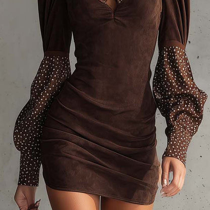 Triplechic™ Luxe Polka Sheath Skirt