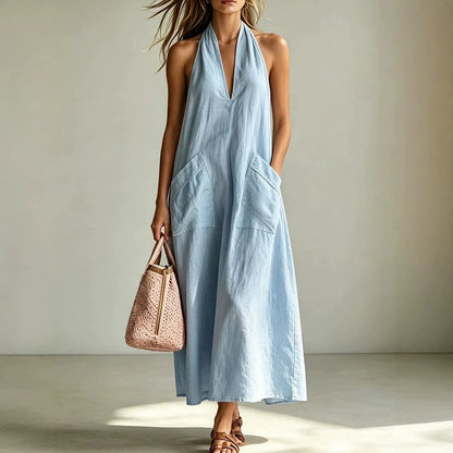 Triplechic™ HalterV Flow Dress