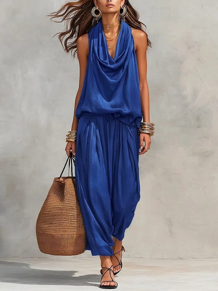 Triplechic™ DrapedLuxe Two-Piece Set