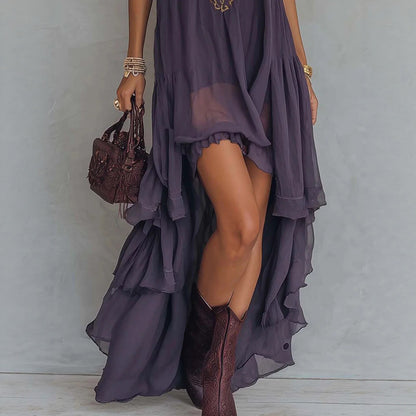 Triplechic™ RoyalRuffle Sculpt Maxi
