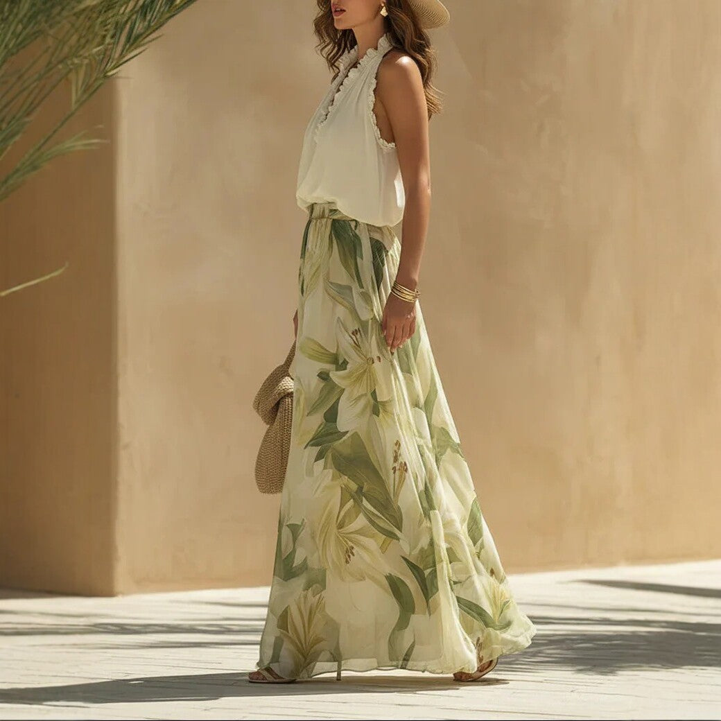Triplechic™ RuffleSculpt Elegance Dress