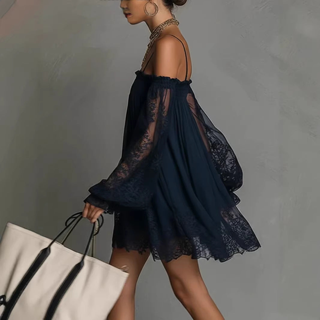 Triplechic™ LaceContour Slip Dress