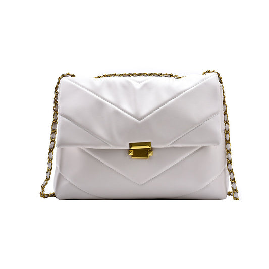 Triplechic™ Luxe Stitch Shoulder Bag