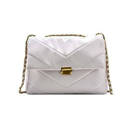 Triplechic™ Luxe Stitch Shoulder Bag