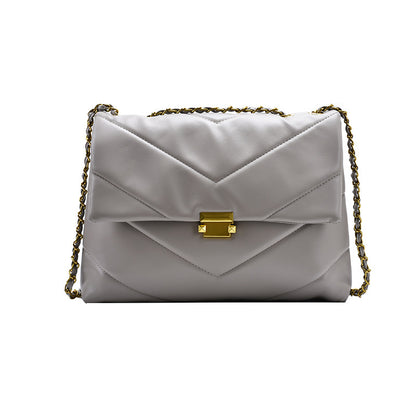 Triplechic™ Luxe Stitch Shoulder Bag
