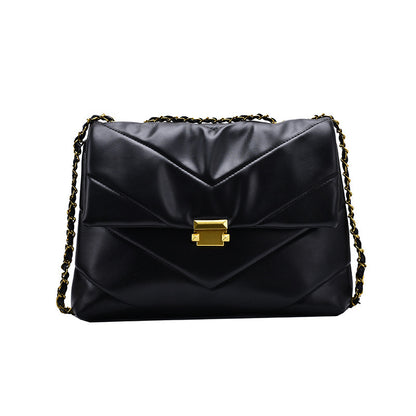 Triplechic™ Luxe Stitch Shoulder Bag