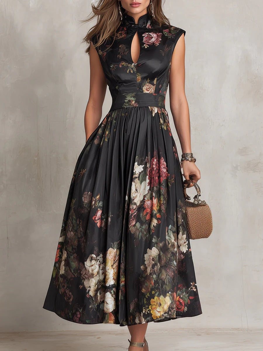 Triplechic™ PrintContour Sleeveless Dress