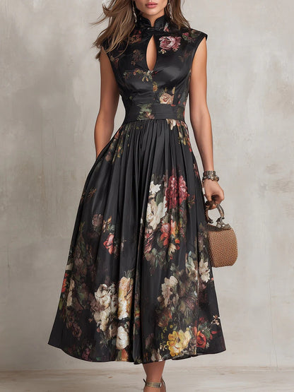 Triplechic™ PrintContour Sleeveless Dress