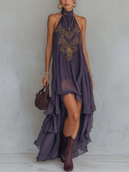 Triplechic™ RoyalRuffle Sculpt Maxi