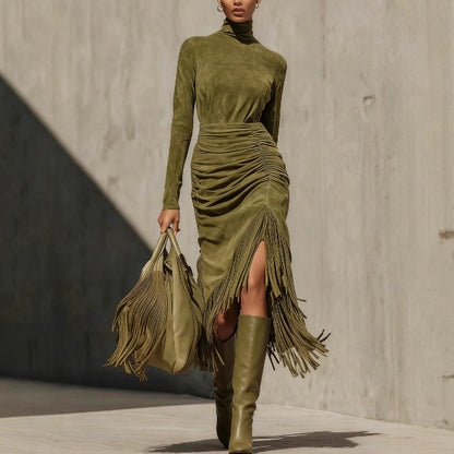 Triplechic™ Elegant Fringe Dress