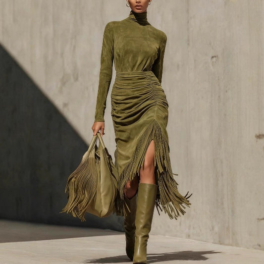 Triplechic™ Elegant Fringe Dress