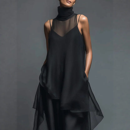Triplechic™ AsymContour Chiffon Set