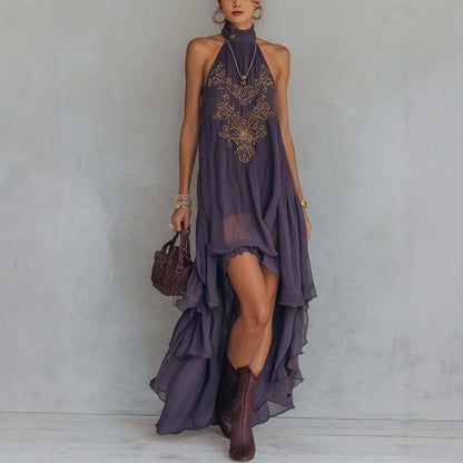 Triplechic™ RoyalRuffle Sculpt Maxi