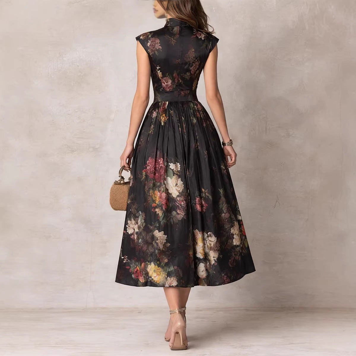 Triplechic™ PrintContour Sleeveless Dress