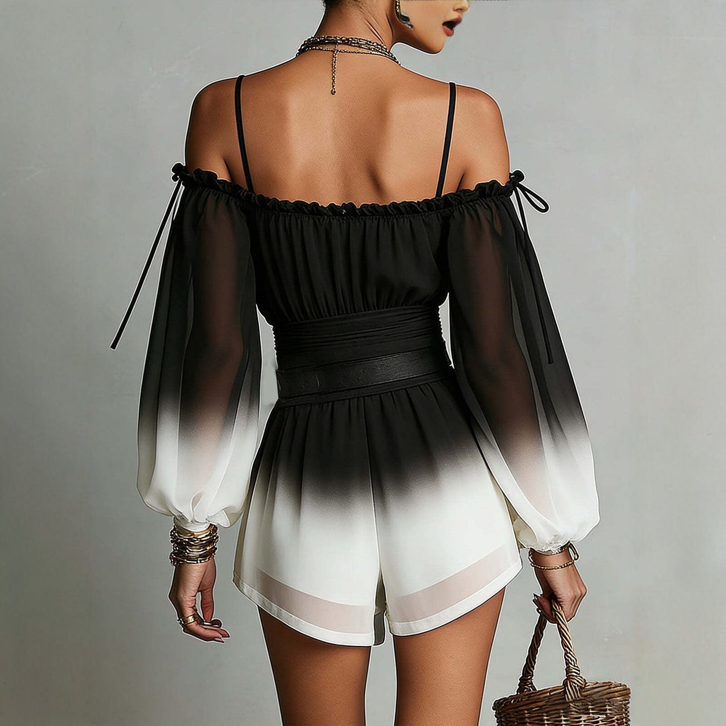 Triplechic™ OffOmbre Sculpt Romper