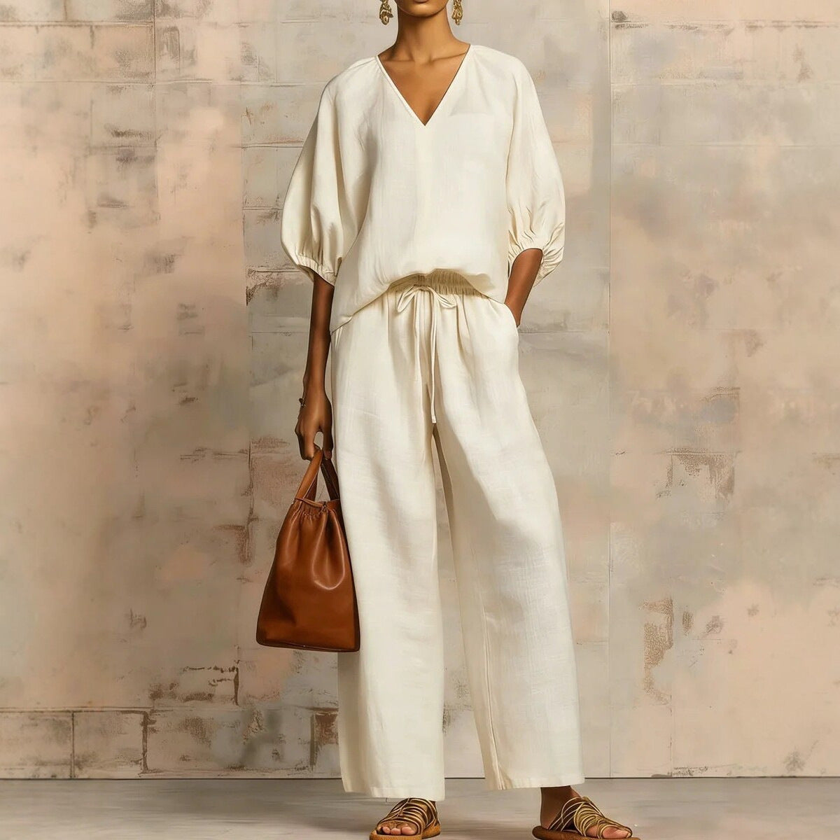 Triplechic™ VEase Flow Wide-Leg Set