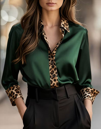 Triplechic™ LeopardLuxe Blouse