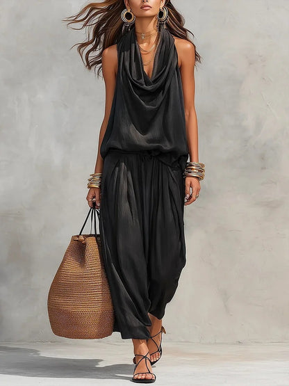 Triplechic™ DrapedLuxe Two-Piece Set