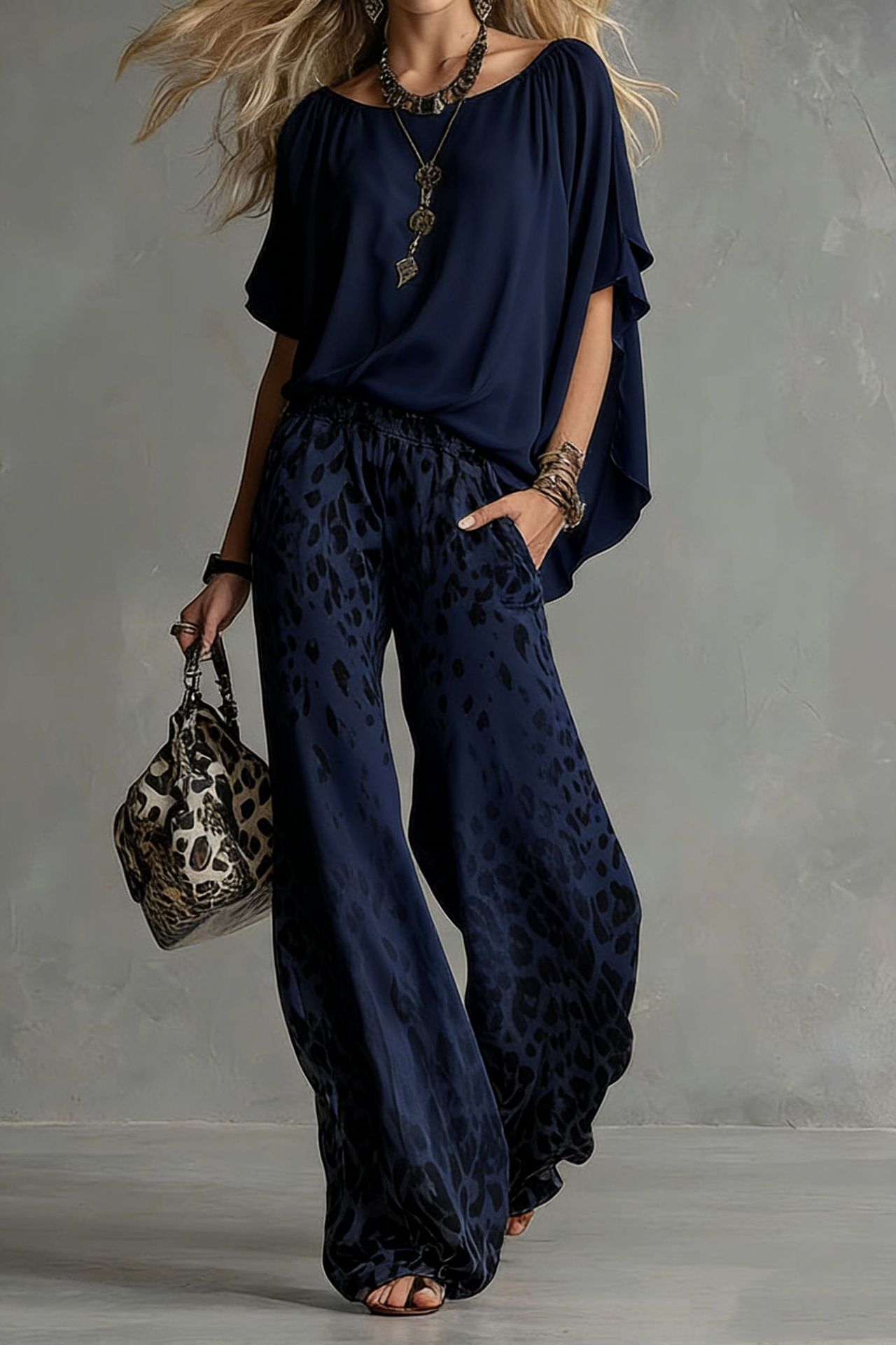 Triplechic™ SlimFlow Chiffon Set