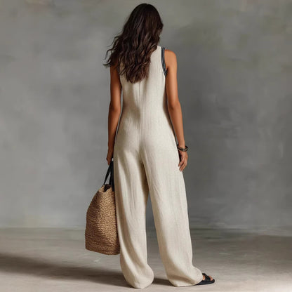 Triplechic™ LinenEase Jumpsuit
