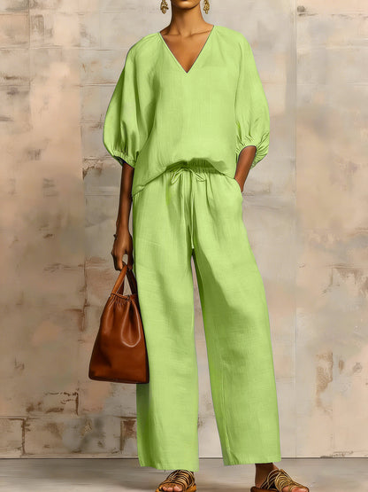 Triplechic™ VEase Flow Wide-Leg Set