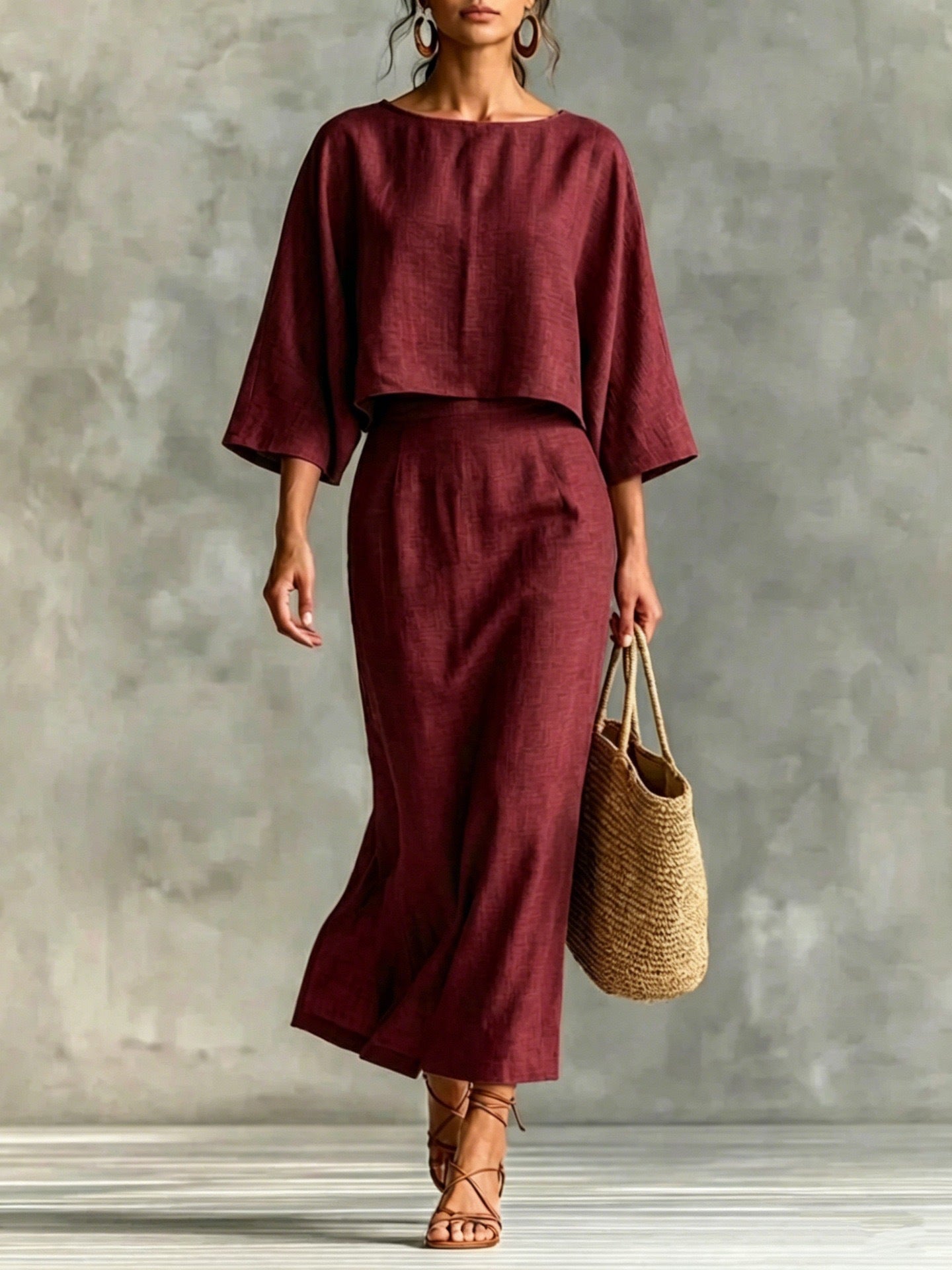 Triplechic™ HighEase Flow Skirt Set