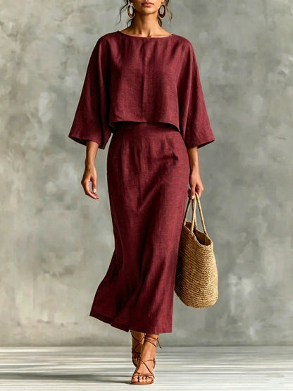 Triplechic™ HighEase Flow Skirt Set