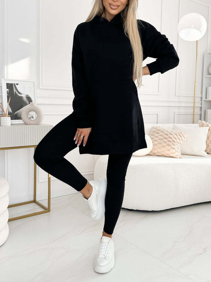 Triplechic ™ Hoodie and Lined Leggings Two-Piece Set
Regular price