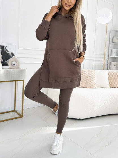 Triplechic ™ Hoodie and Lined Leggings Two-Piece Set
Regular price