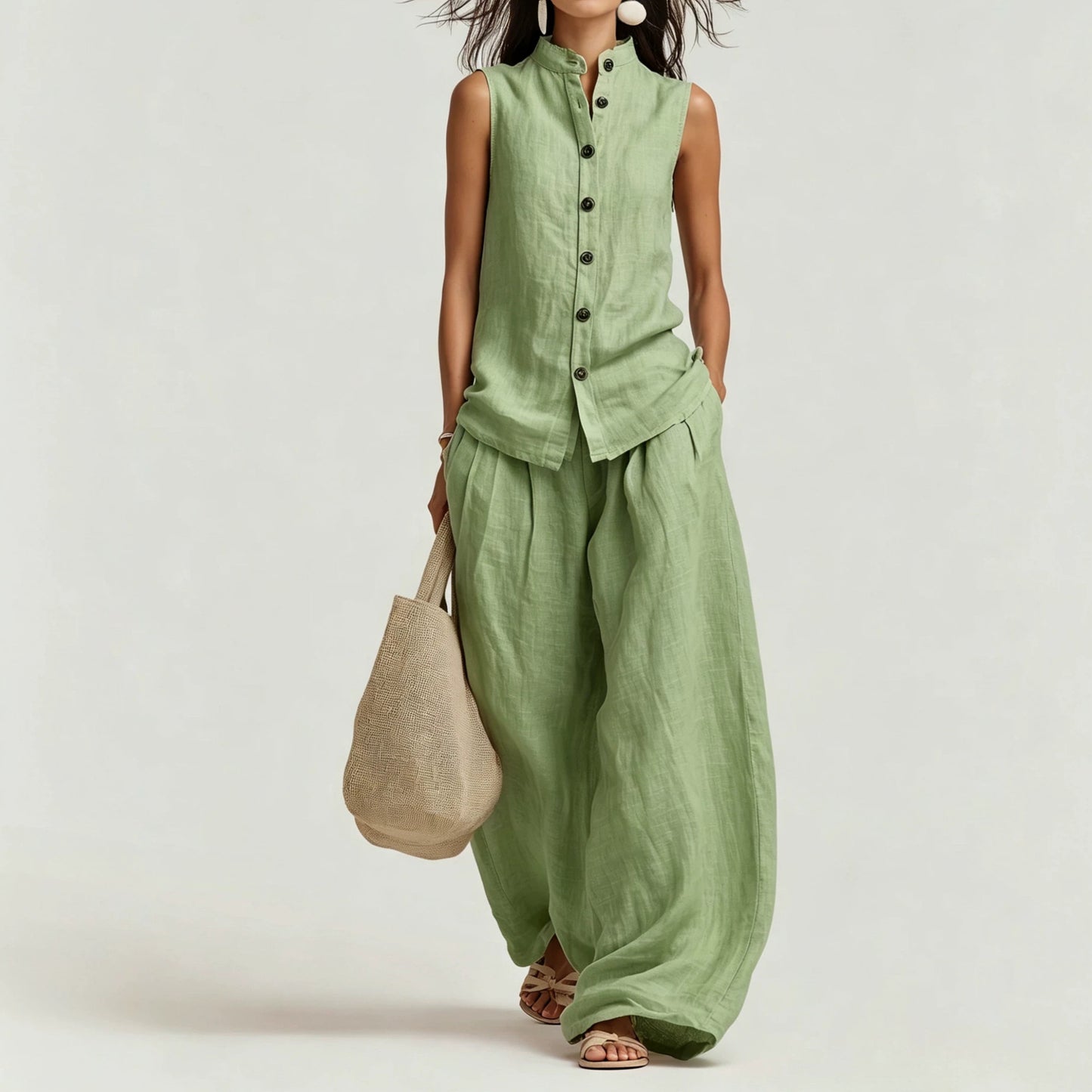 Triplechic™ LinenEase Crew Set