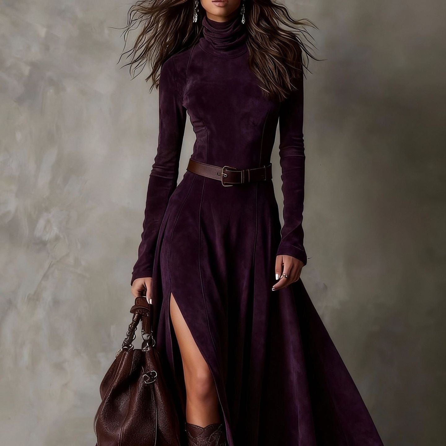 Triplechic™ BeltÉlan Maxi Dress